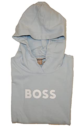 BOSS Damski sweter z kapturem, Navy417., L