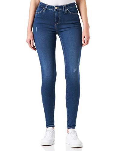 Mustang Dżinsy damskie June Super Skinny, Mittelblau 321, 29W x 32L