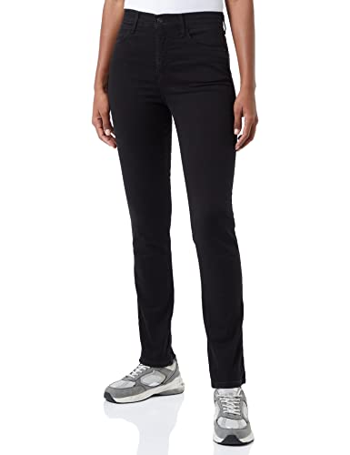 Wrangler Damskie spodnie slim (Perfect Black), W30/L32