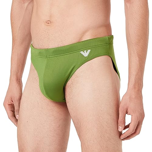 Emporio Armani Swimwear Emporio Armani Essential Low Swim Briefs, zielone, 48, zielony