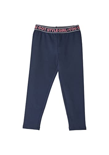 s.Oliver Legginsy Junior Girl's Leggins, granatowe, 98, grantowy, 98 cm