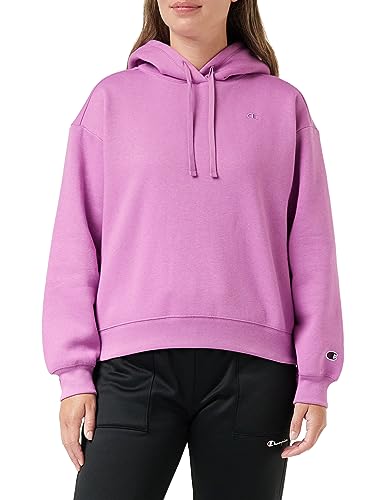 Champion Damska bluza z kapturem, Różowa morwa, M