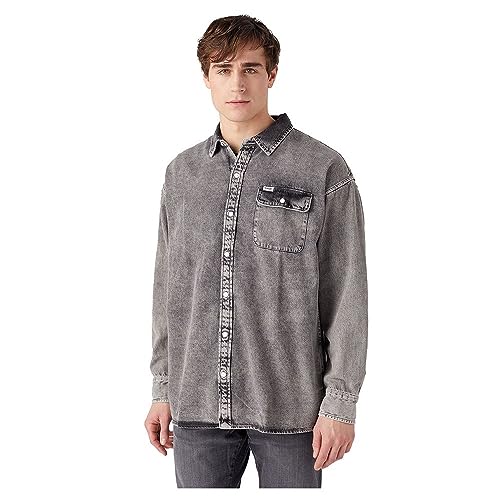 Wrangler Koszulka męska, Darkest Spruce​, S