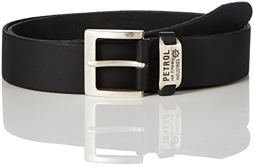 Petrol Pasek męski, Czarny (czarny 0001), 105(105)