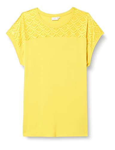 ONLY Koszulka damska Carflake Life S/S Mix Top Jrs Noos, Passion Fruit., 52-54, Owoce pasji., 50-52 Stor