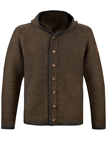 Stockerpoint Kurtka męska Alex z dzianiny, Tobacco, standardowa, Tobacco, jeden rozmiar