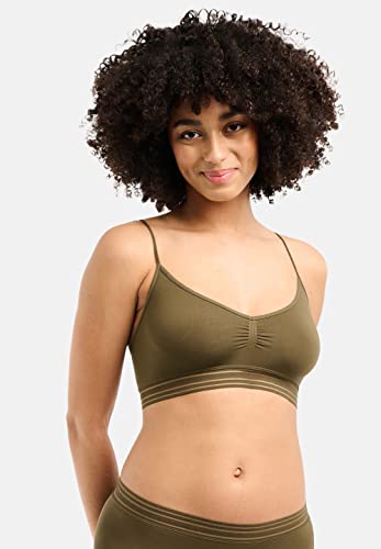 Billet Soft, Biustonosz bez fiszbin, Zen Light 56SAF80, Zielony Hetre, 34-36, Kobiety, Buk