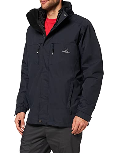 Bermudes Płaszcz przeciwdeszczowy męski, Niebieski (granatowy 204), XL