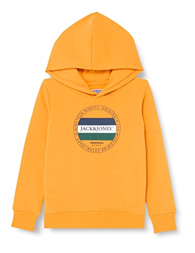 Jack & Jones Junior Bluza chłopięca Jorcodyy Sweat Hood Sn Jnr, Iceland Poppy, 176