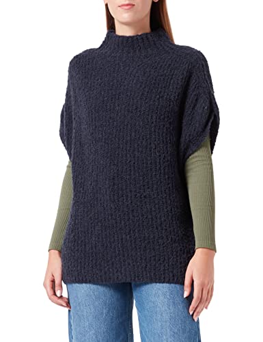 bugatti Damski sweter W9640-52318, granatowy, standardowy