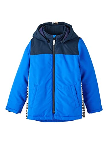 NAME IT Boy's NKMMAX kurtka Fresh Jacket, Princess Blue, 116, Princess Blue, 116