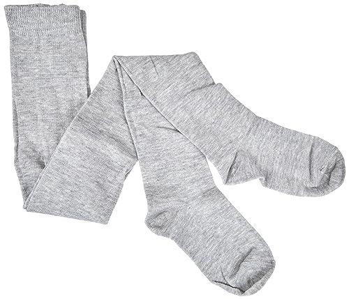 Bestseller A/S Rajstopy chłopięce Nkmwak Wool Solid XXIII, szary melanż, 134-140