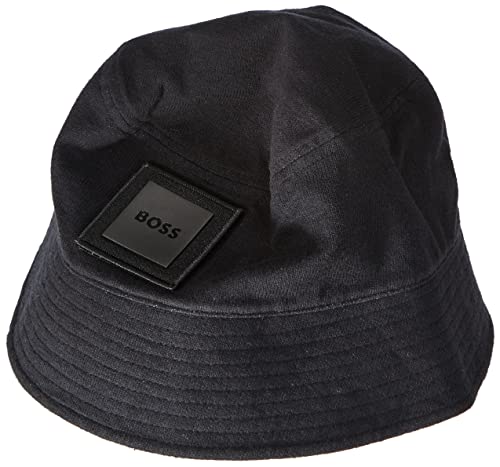 BOSS Czapka męska Alotus, czarny (Black1), L-XL