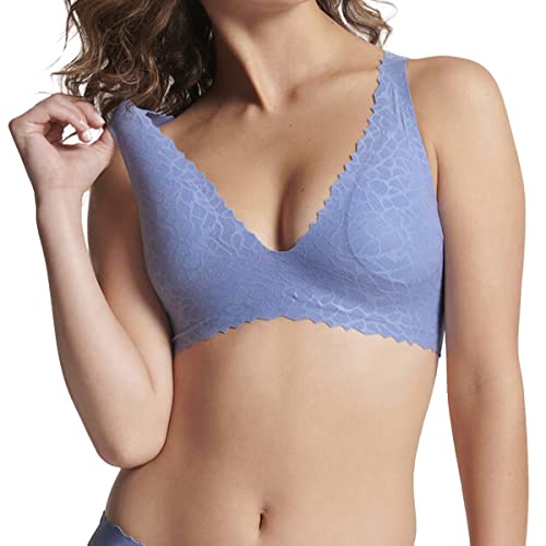 Sloggi Damski top Zero Feel Lace 2.0, Riviera, L (DE)