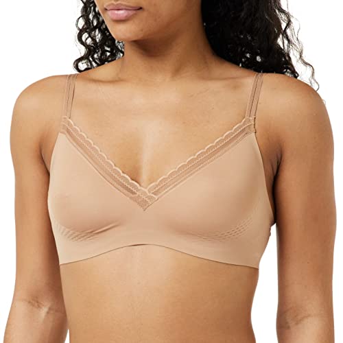 sloggi Damski biustonosz Body Adapt Twist Soft Bra, Nostalgic Brown, S Plus, Nostalgic Brown, S-M