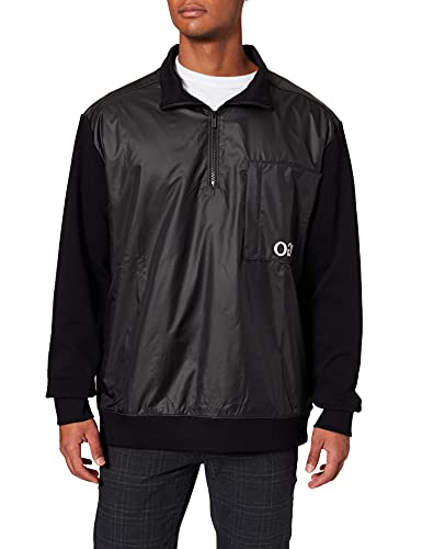 HUGO sweter męski, czarny (Black1), L