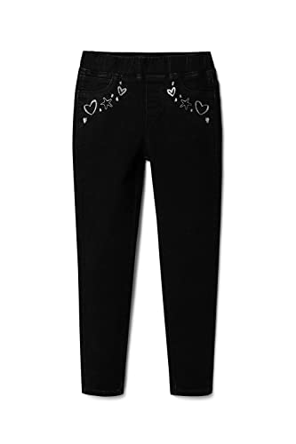 Desigual Dziewczęce legginsy RIN Bodystocking, czarne, 11/12