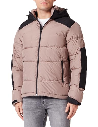 Bestseller A/S Kurtka męska Jcootis Puffer Sn, Mountain Trail/Detail:black Blocking, M