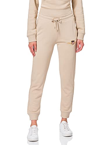 GANT Archive Shield Sweat Pant damskie spodnie rekreacyjne, Dry Sand, 3XL