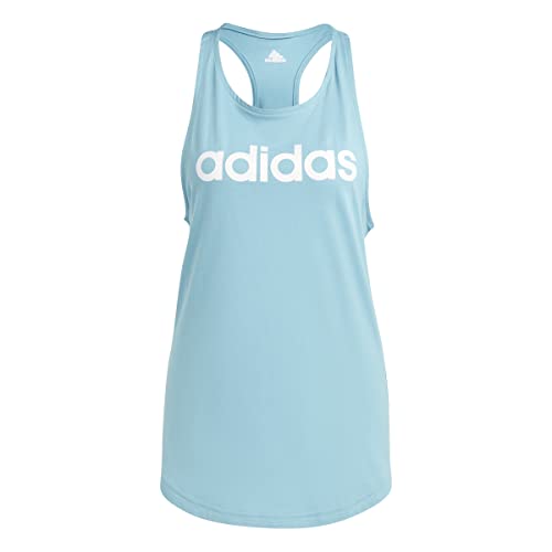 adidas W Lin TK Biustonosz tank top Damski, Preloved niebieski/biały, XS