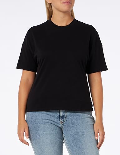 DeFacto T-shirt damski, czarny, XL