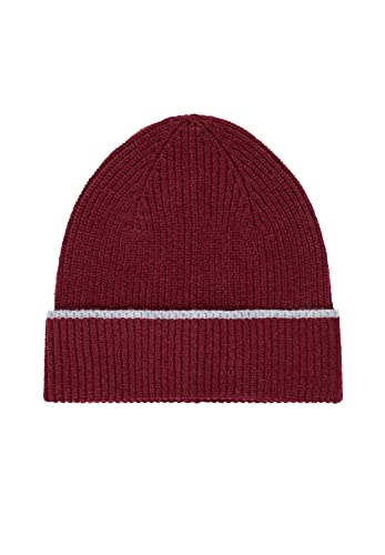 Timezone Unisex czapka beanie, Barolo red Melange, OS