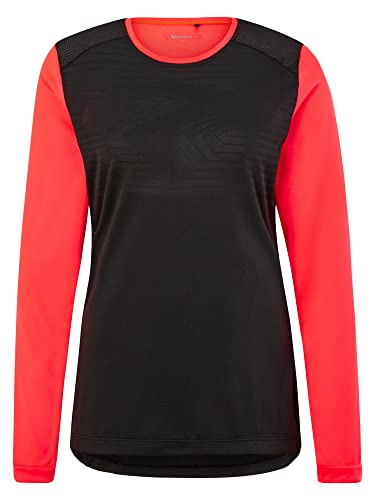 Ziener Damska koszulka funkcyjna Nabrina – rower, outdoor, fitness, sport – oddychająca, szybkoschnąca, z długim rękawem,