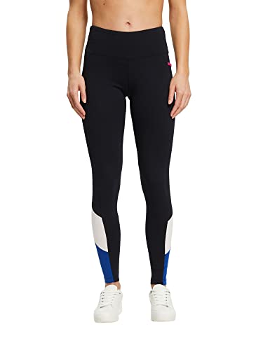 ESPRIT Damskie spodnie treningowe SUS Tights, czarne, S, czarny, S