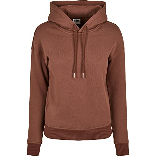 Urban Classics Damski sweter z kapturem Organic Hoody z naturalnej bawełny organicznej, górna część ze 100% bawełny organicznej, rozmiary od XS do 5XL, Bark, XS