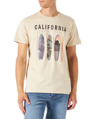 BLEND Koszulka męska, 141107/Szary Oyster, XL