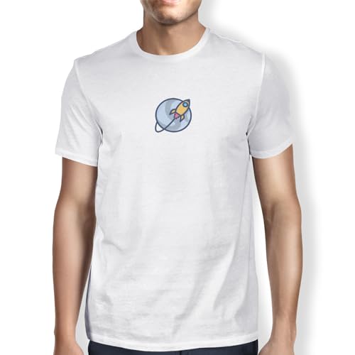 Green Fish T-shirt męski, biały, L