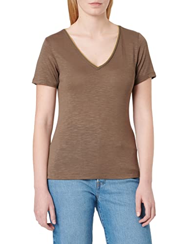 Vila Vinoel Lurex S/S Top Noos T-Shirt damski, Crocodile, S