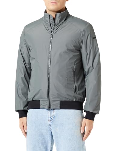 Geox Męska kurtka Vincit, OLIVE NGHT/DUST OLIV, 50