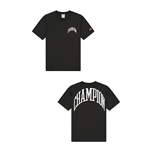 Champion Męski t-shirt Rochester 1919 City Exporer Crewneck S-s, ciemnoszary (Chr), rozmiar L, ciemnoszary (Chr), L