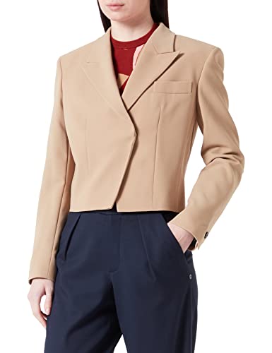 HUGO Kurtka damska Aneres, Jasny/Pastelowy Brąz 232, 36