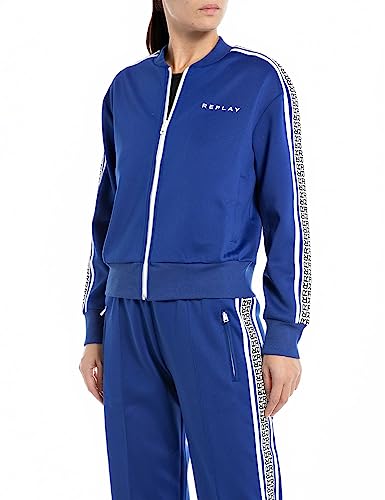 Replay Bluza damska, 790 Royal Blue, L