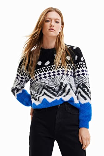 Desigual Sweter damski, czarny, L