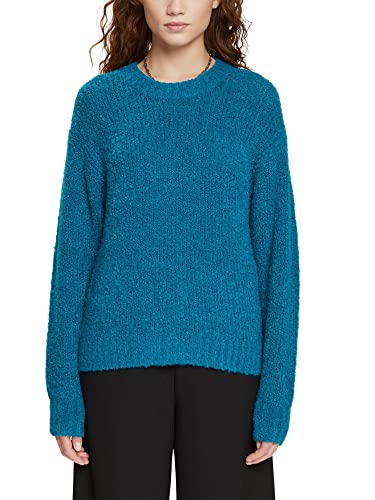 ESPRIT Damski sweter 092EE1I303, 459/TEAL Blue 5, S