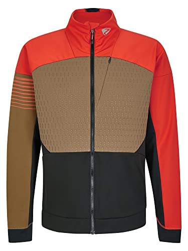 Ziener Męska kurtka softshell Nogah | wiatroszczelna, elastyczna, bez PFC (1 opakowanie)
