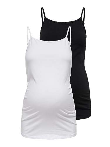 ONLY Top Mama 2-pak, Black 1, XS