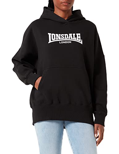 Lonsdale Damska bluza ze stringston, czarny/biały, S