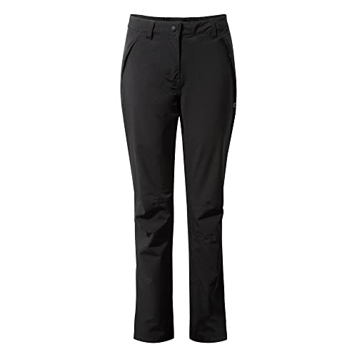 Craghoppers Spodnie damskie Airedale spodnie turystyczne, czarne, 18 krótkie