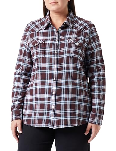 Wrangler Damska koszulka Slim Reg Western, Doll, M