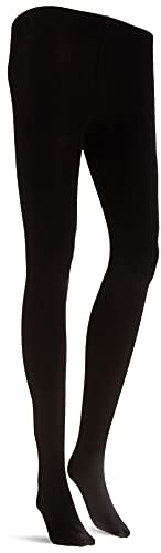PIECES Damskie rajstopy Pckaya Fleece Tights Noos, czarny, M-L