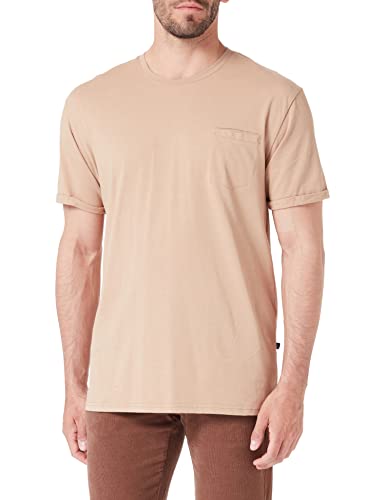 Gianni Lupo GL1079F-F22 T-shirt męski, camel, L, piaskowy