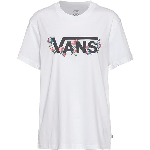Vans Damska koszulka Rosey BFF, biała, XXL, biały, XXL