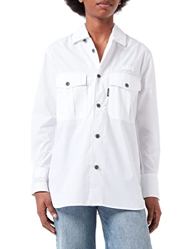 G-STAR RAW, Damska koszula oficerska Boyfriend, Weiß (biały 4481-110), XXS