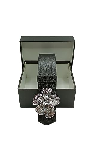 Bonateks FRGLSBELT100107 Pasek, czarny, L damski, czarny