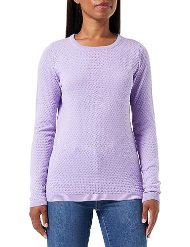 VERO MODA Vmcare Structure Ls O-Neck Blou Noos sweter damski, Sand Verbena, S