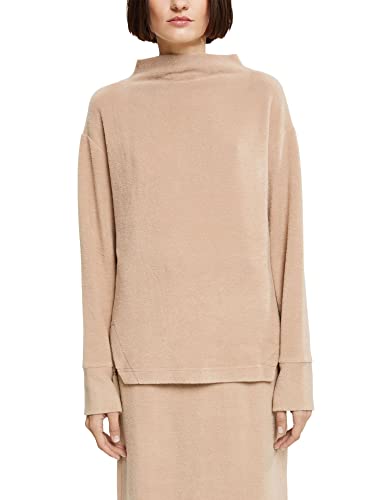 ESPRIT Collection Damska bluza 102EO1J301, 262/LIGHT Taupe 3, XXL
